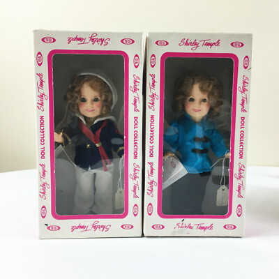 Vintage Ideal Shirley Temple Doll Lot of 2 in Boxes NEW Sailor