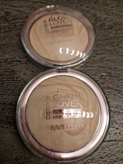 Catrice Glow Lover Oil-Infused Highlighter 010 Glowing Peony 2x8g