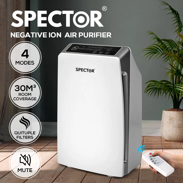 Spector Air Purifier HEPA Filter Portable Home Freshener Carbon Smoke Cleaner