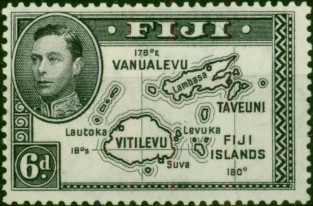 Fiji 1944 6d Violet-Black SG261a Fine LMM