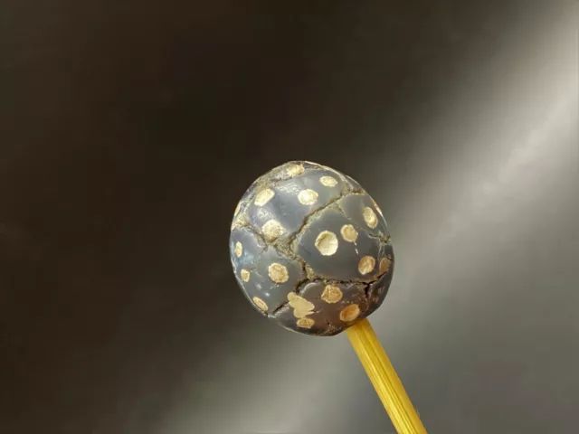 Old Antique Pyu Dynasty South East Burmese Indo Himalayan Etched Agate Beads
