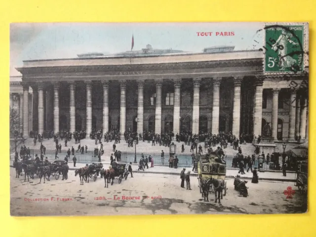 1907 cpa collection F. Fleury PARIS La BOUCH Ã Georgette THEVENON de MAULE