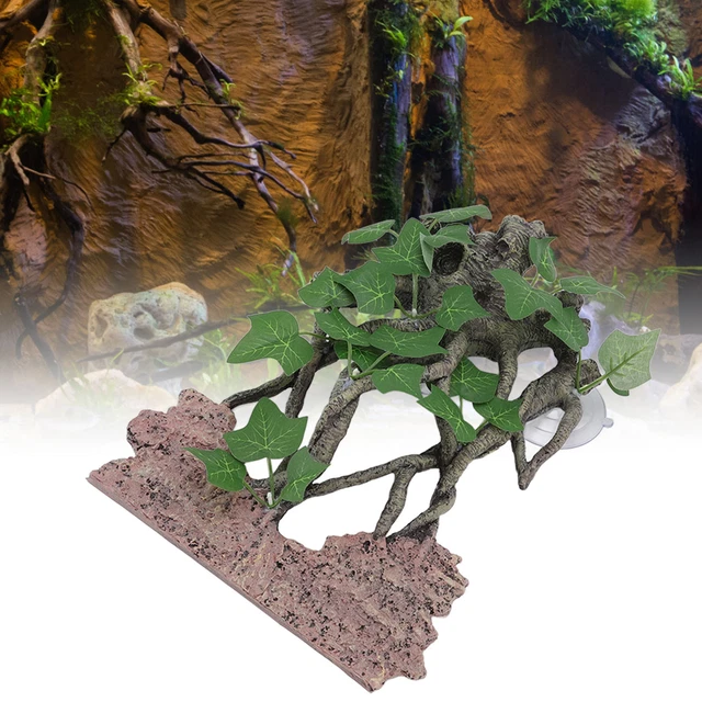 Reptile Climb Tree Dekoration Hohe Simulation Aquarium Dekoration Baum Branc Rop
