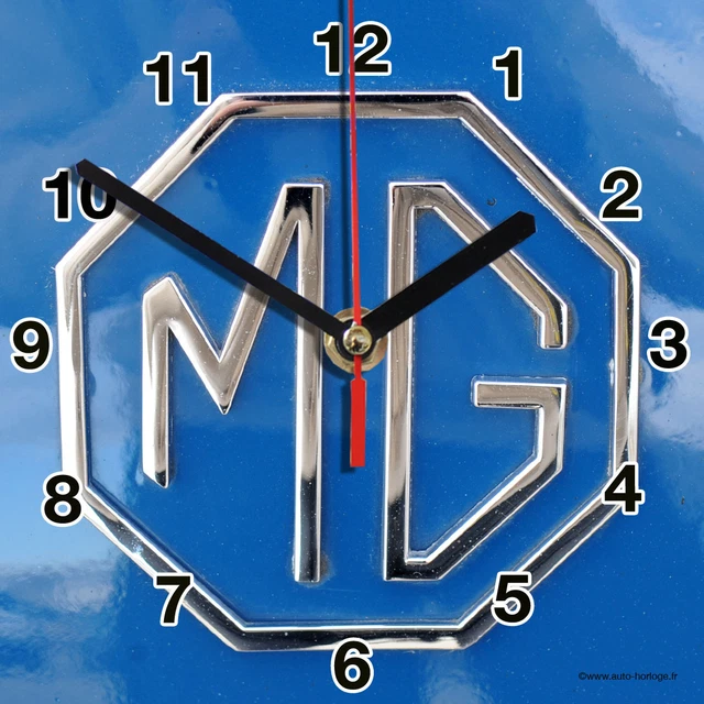 Horloge Murale Logo Fendt – Sur Tôle Alu Vert – 20x30cm – Fabrication Française
