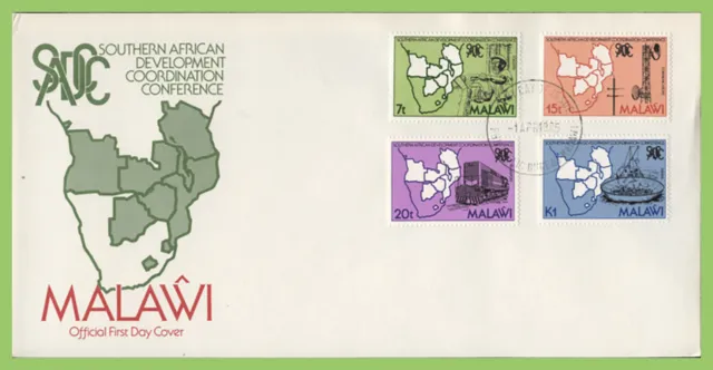 Malawi 1985 SADCC set on First Day Cover
