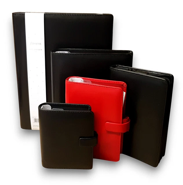 Filofax Metropol A5 - Organizer Con Cerniera, Nero, Con Agenda 2025 E Ricariche