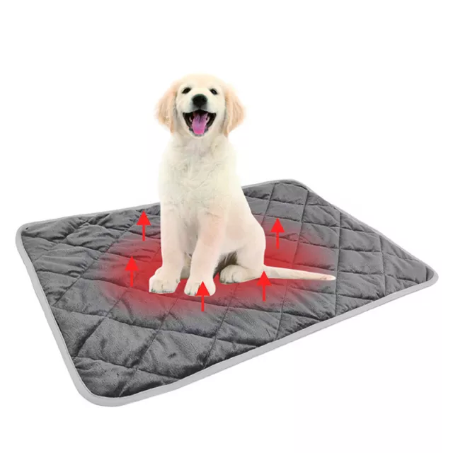 Cojín térmico para mascotas colchoneta térmica eléctrico cojín térmico perros gato suaveSH