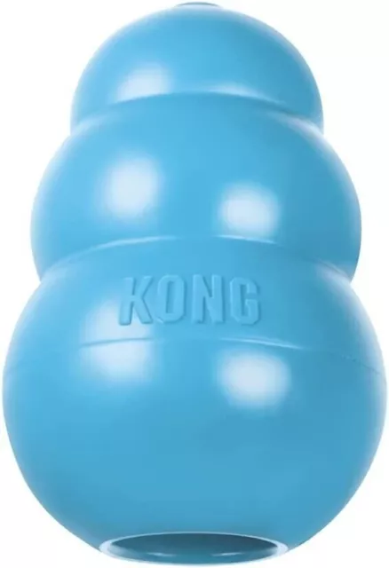 KONG - Puppy Toy - Natural Teething Rubber, Chase and Fetch, for Small Puppies