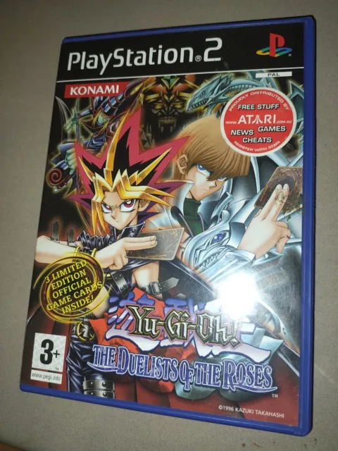 Yu-Gi-Oh! The Duelists of the Roses for PlayStation 2 PS2 With Manual PAL