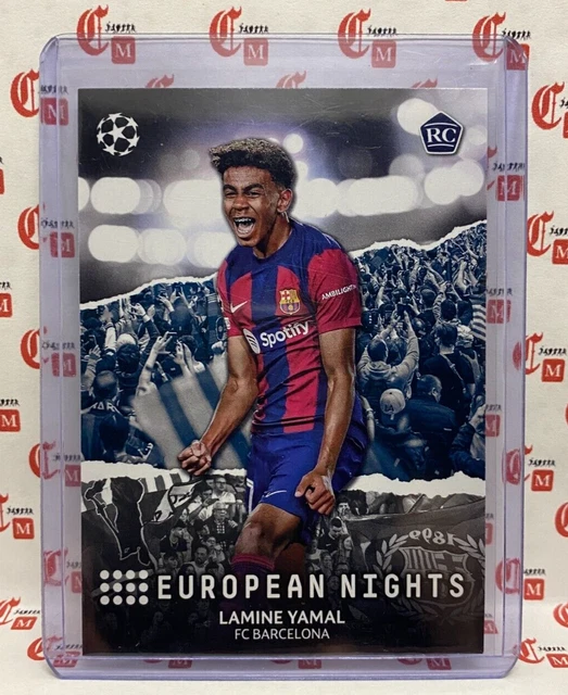 2023-24 Topps Crystal Premium UEFA Lamine Yamal #27 RC Rookie Acetate
