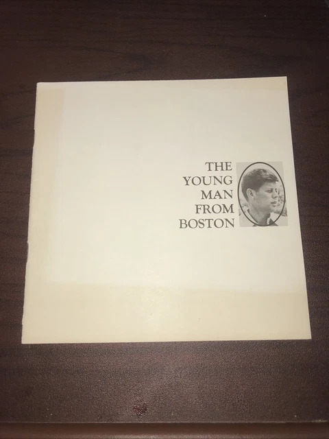 Vintage President Kennedy booklet ( The Young Man From Boston X550