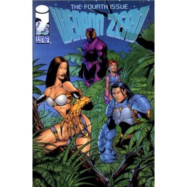 Weapon Zero (1995 series) #4 in Very Fine + condition. Marvel comics [k.