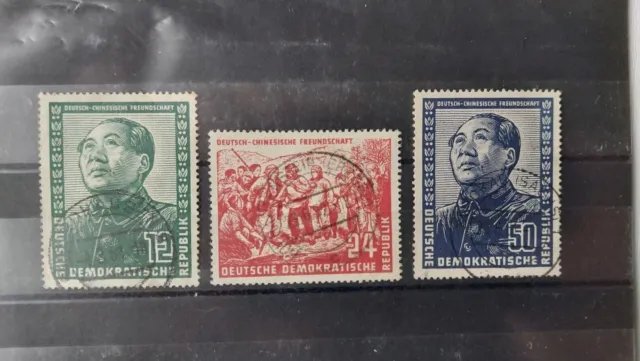 Briefmarken - DDR - Deutsch Chinesische Freundschaft - Mi.NR: 286-288 gestempelt 2