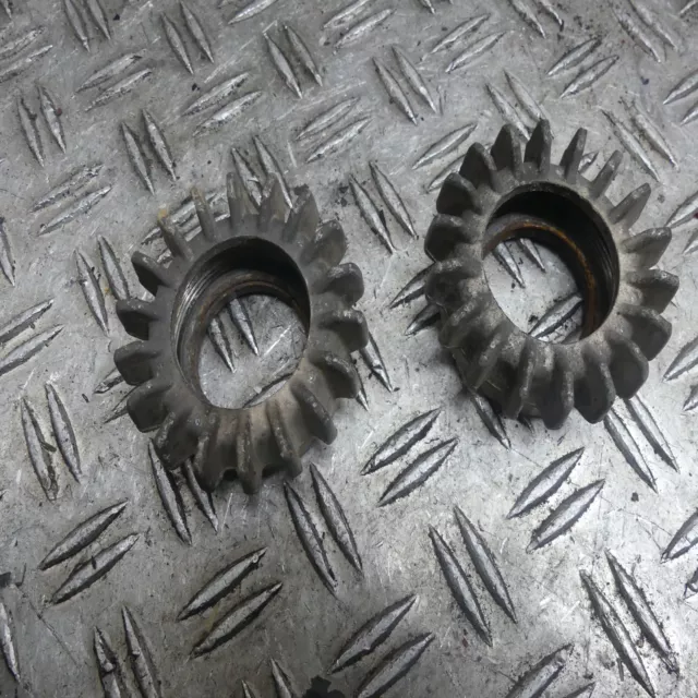 BMW R80gs, R100gs Sternmuttern Avec Schneidringen Sécurisation Support 55297