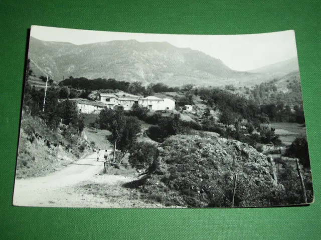 Cartolina Val di Termine ( Zeri ) - Scorcio panoramico 1955 ca***.