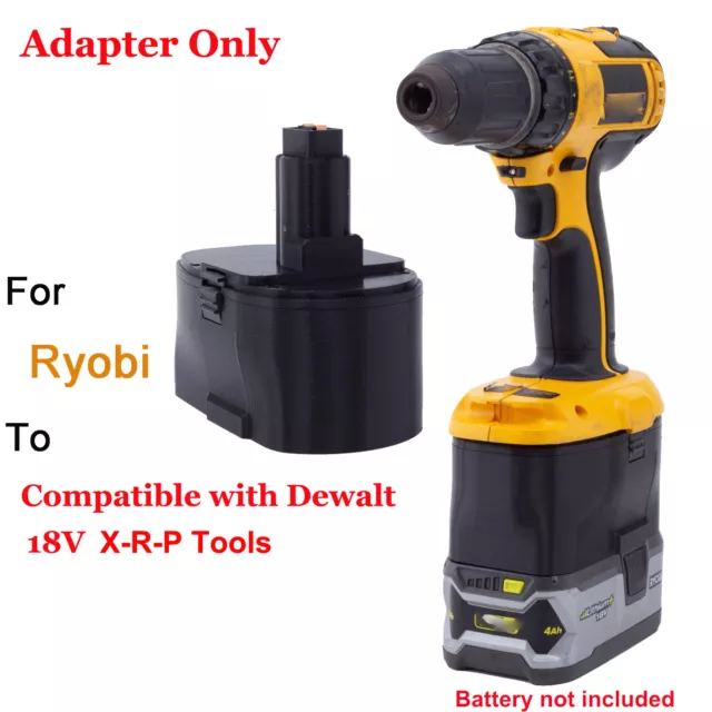 For RYOBI 18V Series Battery Adapter Converter to for Dewalt 18V X-RP Power Tool