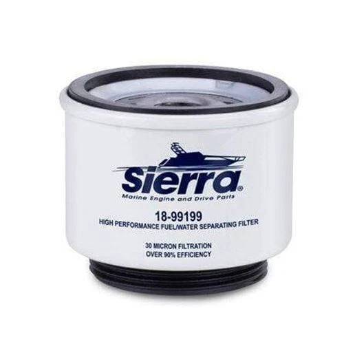 NEW SIERRA CANISTER Fuel Water Separating Filter 30 Micro 1899199 20.