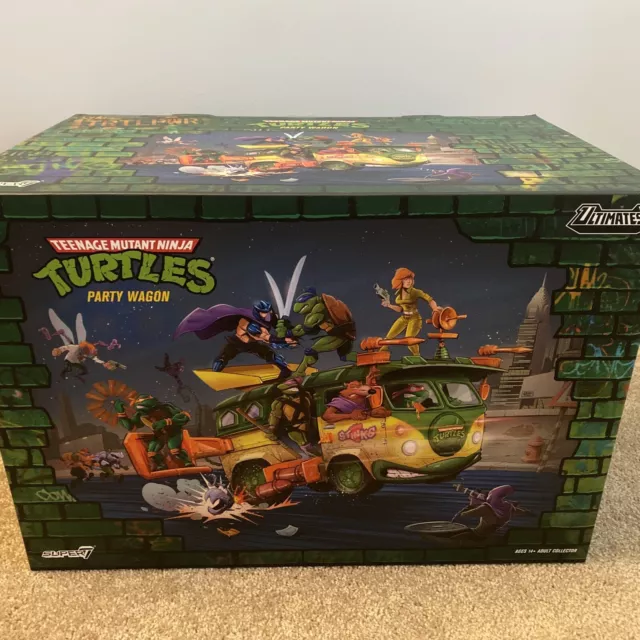 SUPER7 Teenage Mutant Ninja Turtles ULTIMATES Party Wagon - TMNT