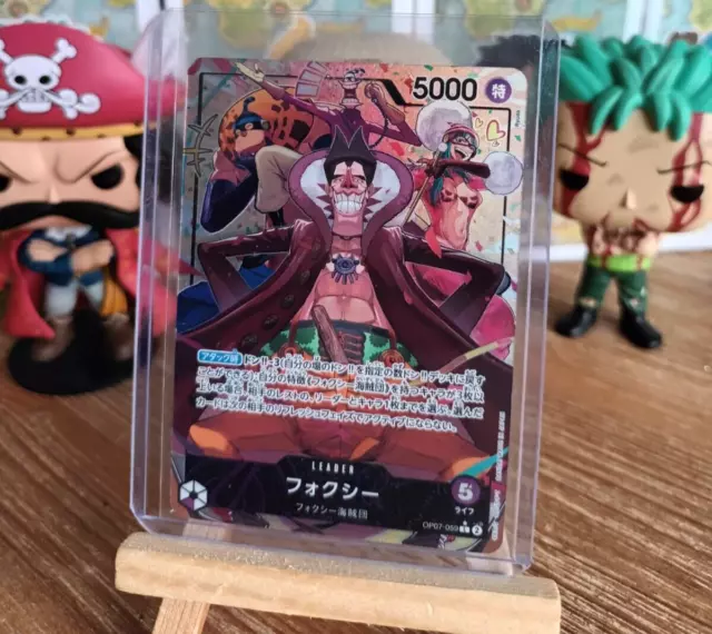 One Piece Card Game - Foxy - OP07-059 - AA Parralel Leader - JAPAN - NM