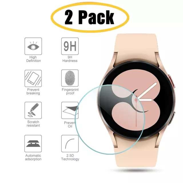 3x Tempered Glass Screen Protector for Samsung Galaxy Watch 6 40/43/44/47mm