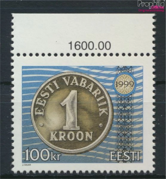 Briefmarken Estland 1999 Mi 346 (kompl.Ausg.) postfrisch(9276881