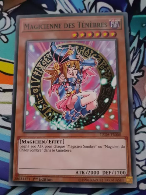 Carte Yu-Gi-Oh Magicienne des Ténèbres (LED6-FR000)