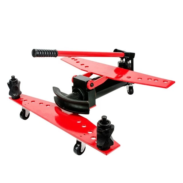 Manual Hydraulic Bender Galvanized Pipe Iron Tube Steel Pipe Bender Tool 22-60mm