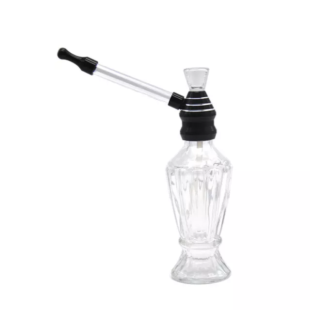 Glass Portable Hookah Shisha Pipes Removable Set Tobacco Herb Smoking