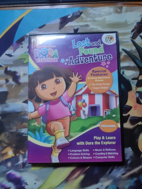 DORA THE EXPLORER Lost And Found Adventure PC CD ROM 2009 Nick Jr 
