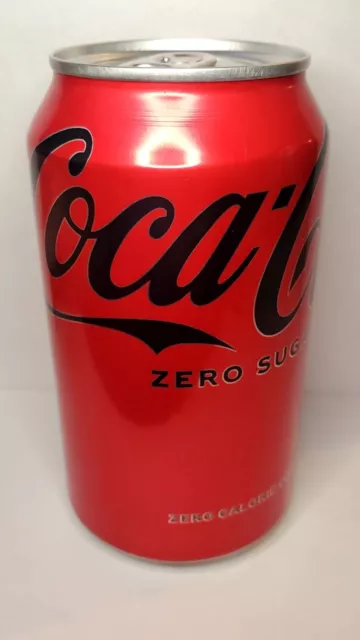 Factory Sealed Empty Coke Zero Can. Factory Error. Rare Coca-Cola Collectable.