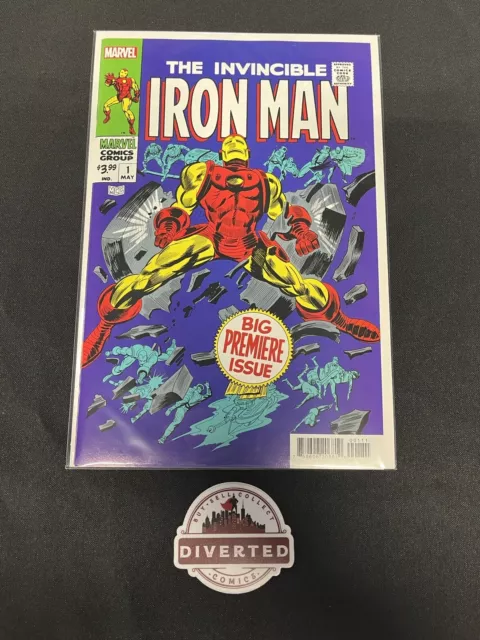 Invincible Iron Man #1 Facsimile Edition Marvel 2023 VF/NM Comics