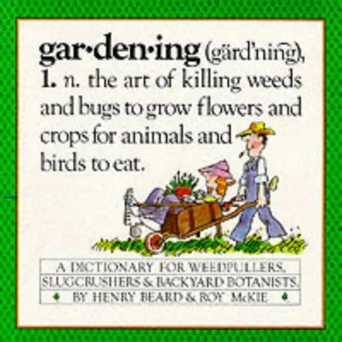 Gardening: A Du Jardinier Dictionary Livre de Poche Roy, Barbe, Henry Taille M