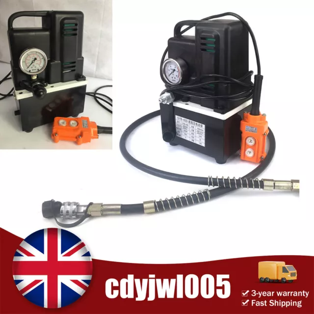 Electric High Pressure Driven Hydraulic Pump 1.2KW Pump Single Acting Valve 220V