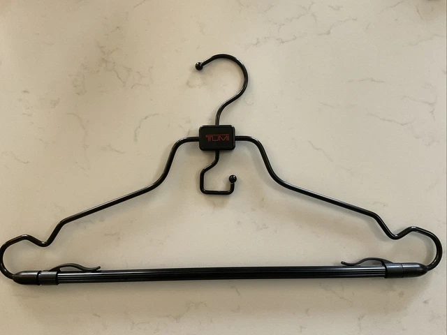 TUMI Luggage Accessories Travel Hanger - Black (One Hanger) Ships Quickly