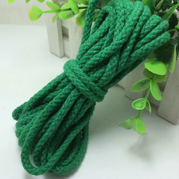 5meter Cotton Twisted Cord Rope Braided Macrame String Craft DIY Sewing Supply 3