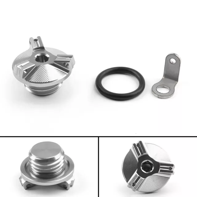 M20 Engine Oil Filler Plug Fill Cap Screw For Honda Ducati Kawasaki Yamaha UE