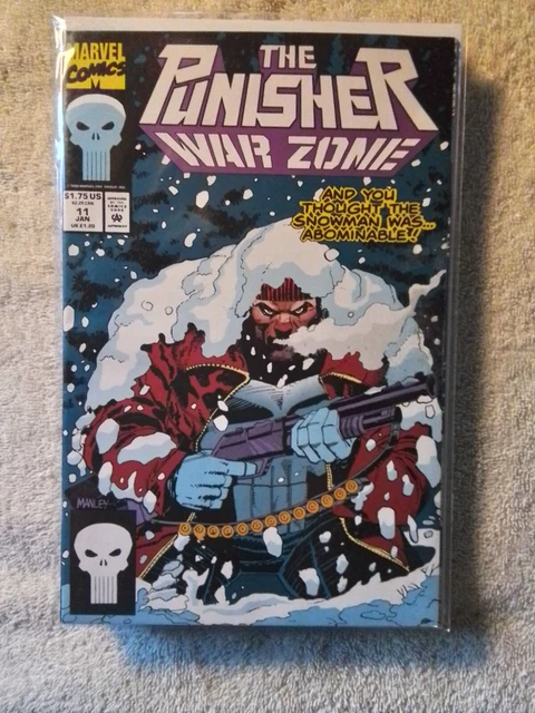 1992 Marvel Comics "The Punisher War Zone" Vintage Comic Book Issue #11