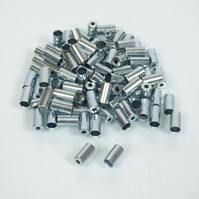 EMBOUT DE GAINE 5 mm PLASTIQUE NOIR (BOITE DE 100