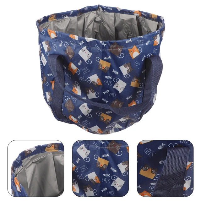 Pediküre Fußbad Eimer Outdoor Camping Fußwascheimer Zusammenklappbarer Eimer