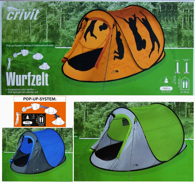 Crivit pop up clearance tent