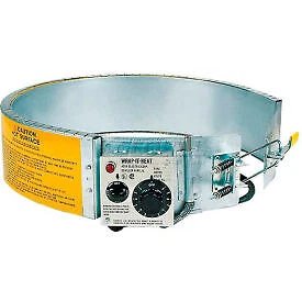 Drum Heater For 55 Gallon Steel Drum, 200-400 degreesF, 120V Expo Engineered
