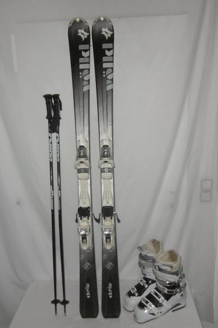 Völkl Ski " Cielo " Top Allround Carver 154 Cm + Salomon Skischuhe Gr: 40 Im Set