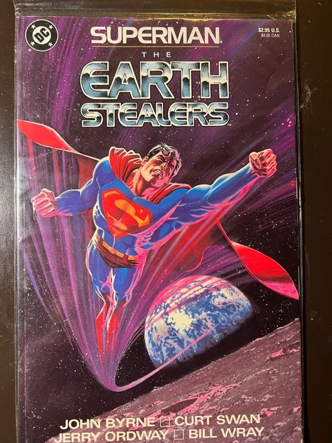 Superman The Earth Stealers #1 8.0 VF(1988) deluxe size