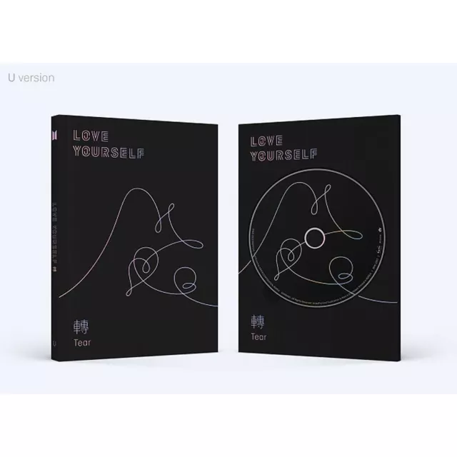 BTS LOVE YOURSELF 轉 Tear 3rd Album U Ver. CD+Book+Mini Book+Photocard+Etc