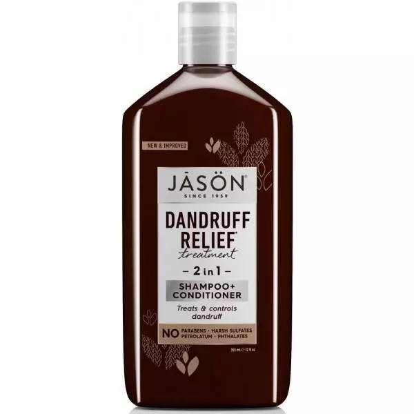 Jasons Natural Dandruff Relief 2 in 1 Treatment Shampoo & Conditioner 355ml