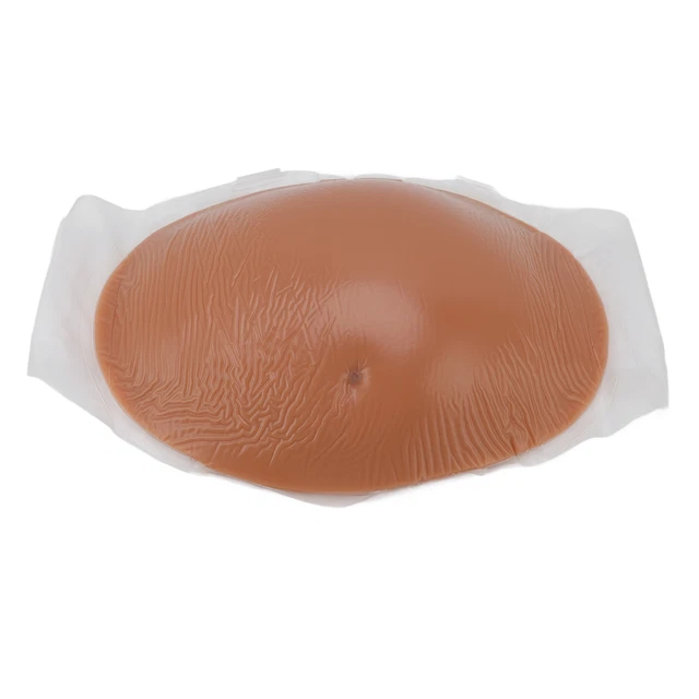 Fake Pregnancy Belly Silicone Elastic Artificial Pregnant Tummy Props