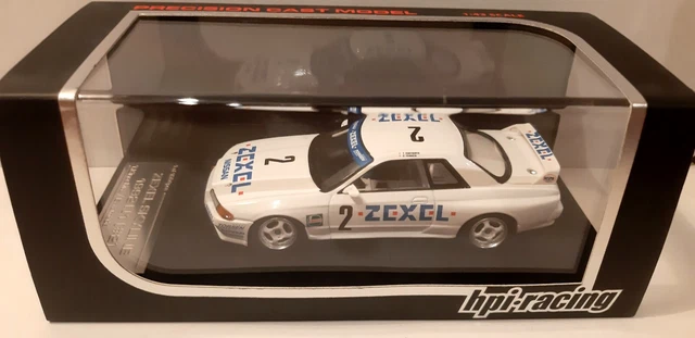 Ebbro 1:43 Nissan Skyline GT-R (R32) Anno di costruzione 1989 argento 43761 modello auto 43761