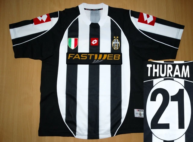 SEL THURAM JUVENTUS shirt 2002 2003 maillot football maillot s rie