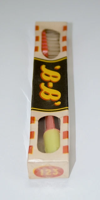 Kinderzahnbürste B-B Whistle TOOTH BRUSH um 1930-50 3