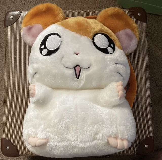 Vintage Hamtaro Hamster Plush Backpack 2003 Tottoko Hamtarou Anime Tokyo